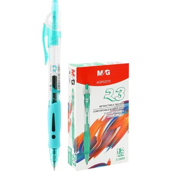 Pero gelové M&G R3 hrot 0,5mm - zelená náplň