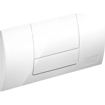 Klozet Ovládací deska Viega 8180.1 271 x 141 plast, alpská bílá