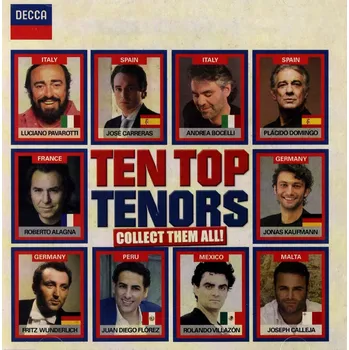 Zahraniční hudba Ten Top Tenors Různí Interpreti CD