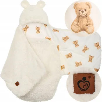 Zavinovačka ZAVINOVAČKA DO AUTOSEDAČKY KOČÁRKU NOSÍTKA ZAPÍNACÍ TEPLÁ BAVLNA PLYŠ BABYMAM