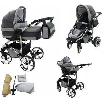 Kočárek DĚTSKÝ KOČÁREK ECO TWING 3V1 KAREX