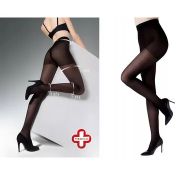 Dámské punčochy Punčocháče hladké Marilyn Relax 80den černé Nero velikost 2