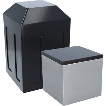 Smuteční dekorace Smuteční urna s vyhrazenou kapslí. Bez ozdob/Nisza