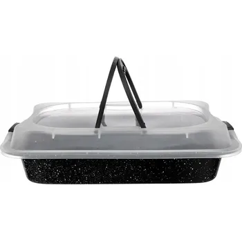 Obraz Forma na pečení Brunbeste ocel 36 x 24,5 cm s víkem