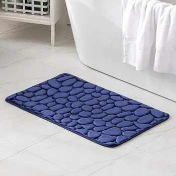 Koupelnová předložka Koupelnová předložka z paměťové pěny, modrá