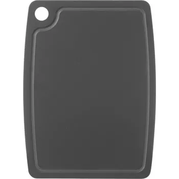 Kuchyňské prkénko ČERNÉ KUCHYŇSKÉ PRKÉNKO NA KRAJENÍ 370X275MM HENDI