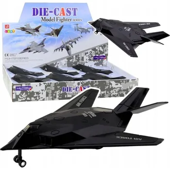 autíčko Vojenská stíhačka Tryskové letadlo se světly a zvuky 1:400