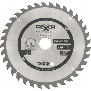 Vrták Kotouč Rexxer na dřevo 235x32 mm