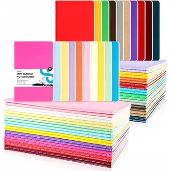 Zápisník KOOGEL SADA 40 KUSŮ NOTES ZÁPISNÍK DENÍK A6 BAREVNÉ OBÁLKY