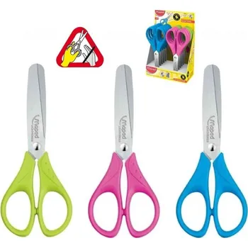 Kancelářské nůžky Nůžky MAPED Essentials pro leváky 13 cm, mix barev