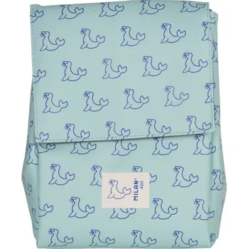 Izotermická taška na potraviny MILAN 460 (3,5 L) + 2x kulatý box - zelená