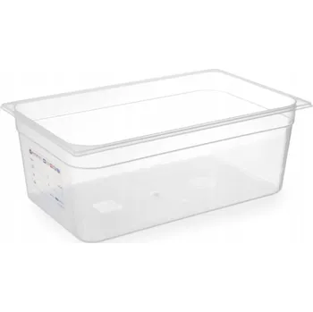 Dóza na potraviny POLYPROPYLENOVÁ NÁDOBA GN 1/1 65MM HACCP PRO SKLADOVÁNÍ POTRAVIN HENDI