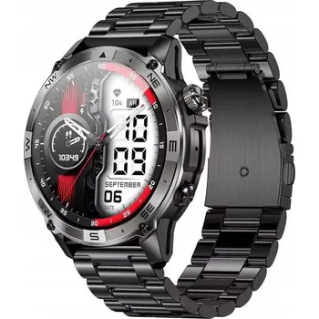 Chytré hodinky Chytré Hodinky Wenom Explorer, černé, GPS, Polské menu , vodotěsné, IP68, plavání