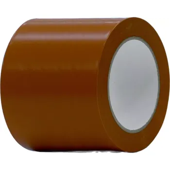 Výstražná páska Hnědá vyznačovací páska Standard - délka 33 m, šířka 10 cm