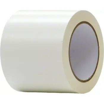 Výstražná páska Bílá vyznačovací páska Standard - délka 33 m, šířka 10 cm