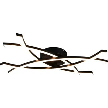 Nástěnné svítidlo Trio TR23691132 LED nástěnné svítidlo POLLOCK | 22W integrovaný LED zdroj | 1x2500lm | 3000K | černá + K nákupu nad 3000 Kč dárek zdarma