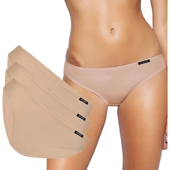 Dámské spodní prádlo 3-BALENÍ Dámské Kalhotky sportovní Atlantic bavlna L