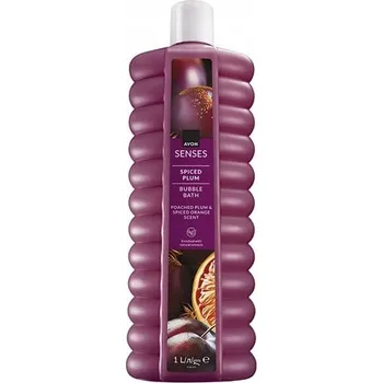 Koupelová pěna Avon Senses Spiced Plum Tekutá pěna do koupele 1000 ml