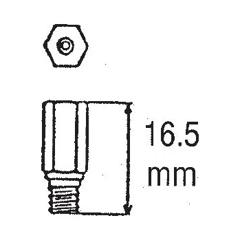 hlavní tryska 99101-357 velikost 65, Keihin D300CRB51013