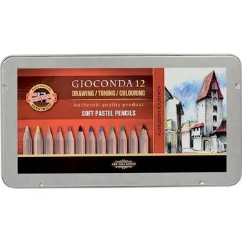 Kresba Pastelové Pastelky Koh-I-Noor 12 ks