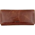 Dámská kožená peněženka SEGALI 7066L cognac hnědá