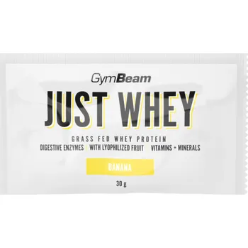 Protein Vzorek proteinu Just Whey - GymBeam banán 30 g