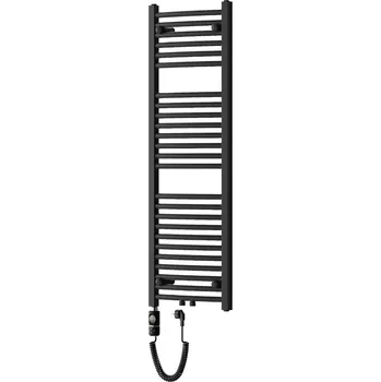 Radiátor MEXEN/S - Ares radiátor + topná tyč 1200 x 400 mm, 600 W, černá W102-1200-400-2600-70