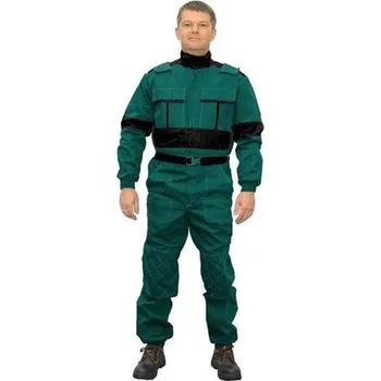Pracovní kombinéza Pracovní kombinéza-montérky King, zeleno-černá - vel. 54
