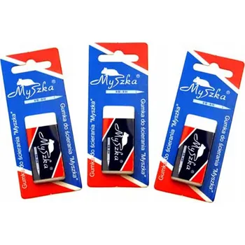 Pryž Školní guma bílá mazací guma pro děti Interrex 1 ks