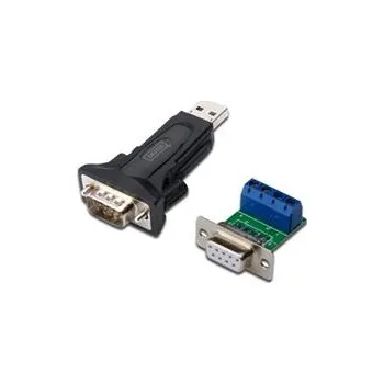 Datové redukce Digitus převodník USB 2.0 na sériový port, RS485, DSUB 9M + Pinout adaptér