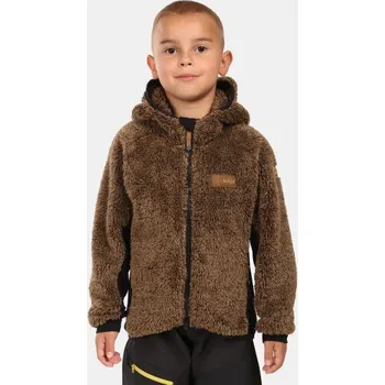 Dívčí mikina KILPI NORKA-JB Hnědá 110