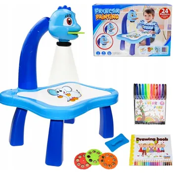 Magnetická kreslící tabulka Kosmický Projektor na Kreslení Tabule Stoleček Vesmír