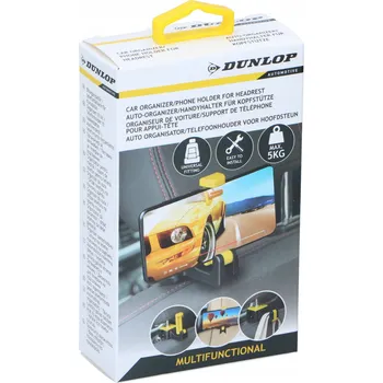 Držák do auta DUNLOP Držák telefonu na OPĚRKU HLAVY univerzální 12x5,5x3,2 cm