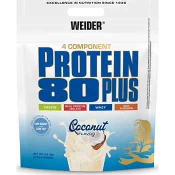 Fitness strava Protein 80 Plus - Weider kokos 2000 g