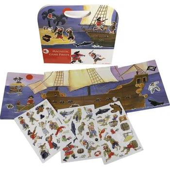Egmont Magnetická hra Magnety Piráti Loď