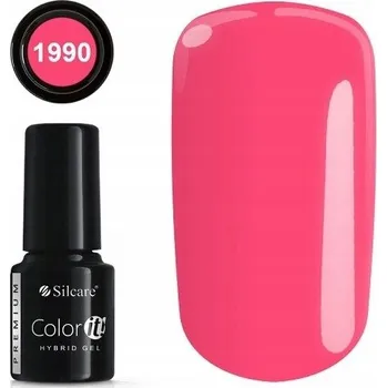 Lak na nehty Hybridní lak barevný lak Silcare 1990 6 ml