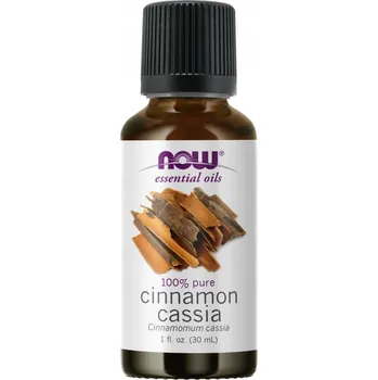 NOW FOODS Cinnamon Cassia Essential Oil 100% Cinnamomový Esenciální Olej 30 ml