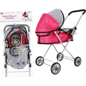 Kočárek pro panenku Hluboký kočárek pro panenky Mega Creative