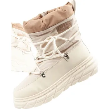 Dámská běžecká obuv Lee Cooper dámská sportovní obuv zimní trekkingová zateplená béžová krémová dámské 39