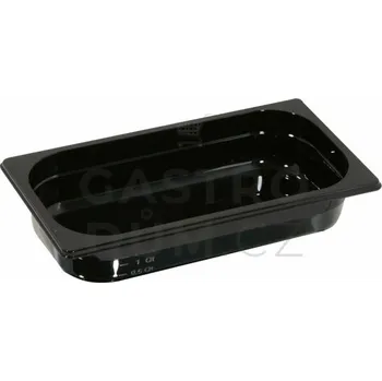 Gastronorm GN 1/3 (h=65 mm) polykarbonát černý