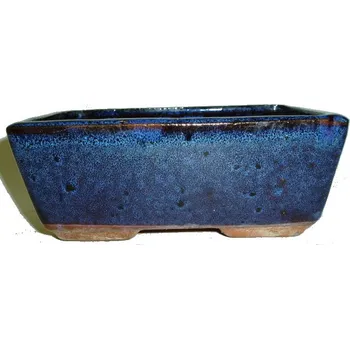 Květináč Miska na bonsaje - modrá menší