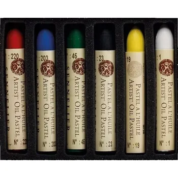 Olejový pastel Sennelier, 001 White