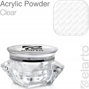 Přípravek na nehty Akrylový prášek Elarto bezbarvý