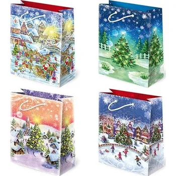 Dárková taška Vánoční dárková taška - 16 x 24 cm - T4-S46