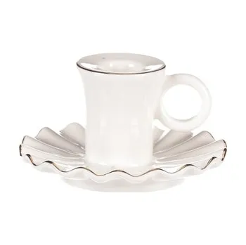 Svícen Svícen na kónickou svíčku, porcelánový. (cs)