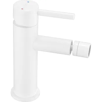 Vodovodní baterie Mexen Elba bílá bidetová baterie - 74120-20 Bidetové baterie