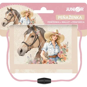 Dětská textilní peněženka JUNIOR S7 - Horse