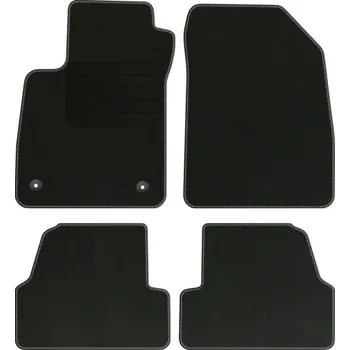 autokoberec Kobercové rohože Edecor velurové 4 ks