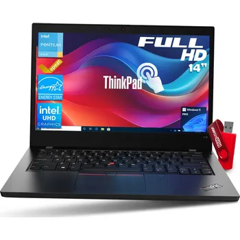 Notebook Notebook Lenovo ThinkPad L14 14" Intel Pentium Gold 16 GB / 512 GB černý