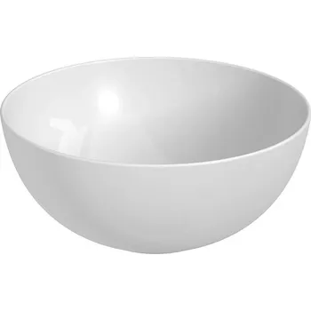 JIKA Astra Mísa umyvadlová kruhová o36 cm, bez otvoru pro baterii, bez přepadu, bílá matná, H8183657571121